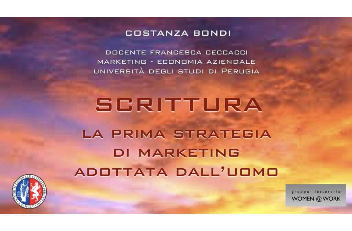 SCRITTURA, la prima strategia di marketing adottata dall'uomo